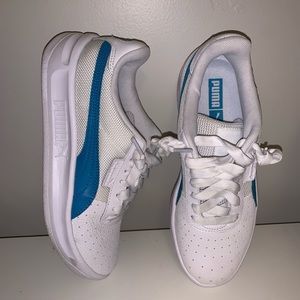 Blue Puma Sneakers